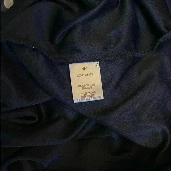 SOHO APPAREL LTD, Size 8 Blue with White Polka Dot Great Quality Great Condition - Picture 8 of 8